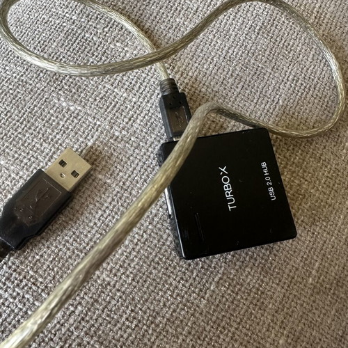 Turbo-X USB 2.0 Hub with 4 Ports like new