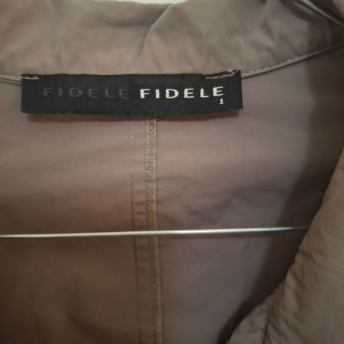 Fidele trench coat new small beige brown