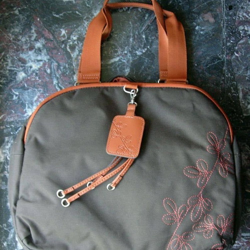 American Tourister Τσάντα Laptop 15.6 μεταχειρισμένη, καφέ με πορτοκαλί