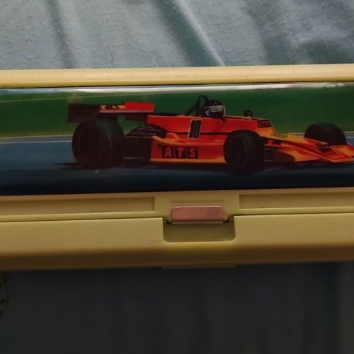 Vintage Thunderbird F1 Secret Case pencil box like new