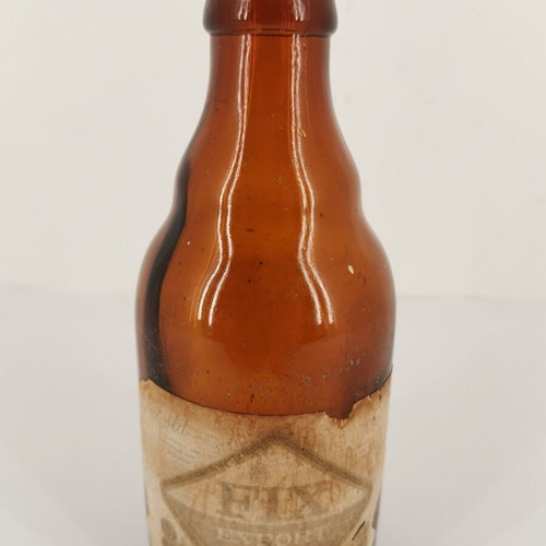 Fix glass beer bottle used