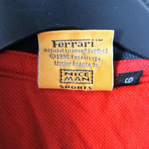 Ferrari M.Schumacher 1996 Kids Polo Shirt like new