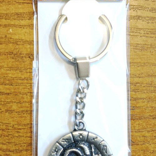 Aries zodiac keychain new