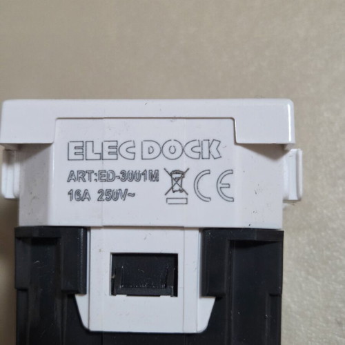 Elec Dock ED-3001M Schuko electrical sockets, pack of 4