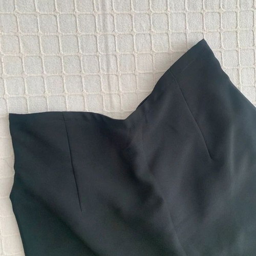 Lydia M skirt with transparent mermaid style, like new, black