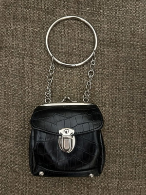 Alexi Andriotti small handbag like new, black and silver