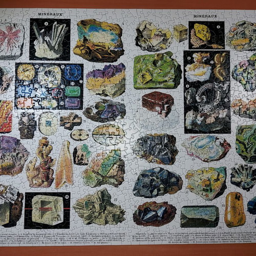 New York Puzzle Company Minerals 1000-piece puzzle
