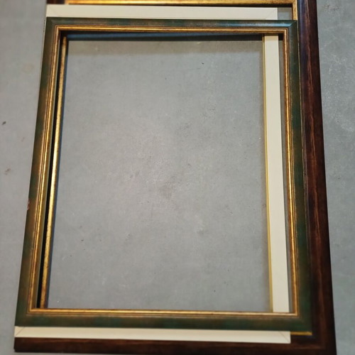 Handmade wooden frames set of 3, new, classic design