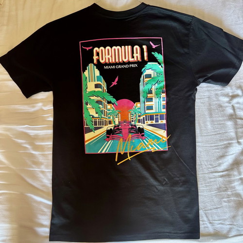 Formula 1 T-shirt new, official Miami Grand Prix 2026