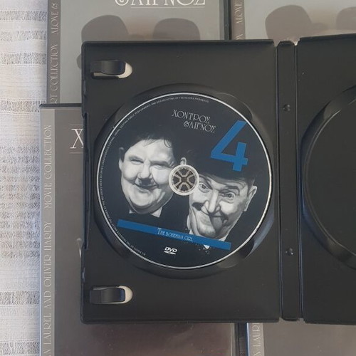 Fat and Thin 7 DVD set like new with Greek subtitles
