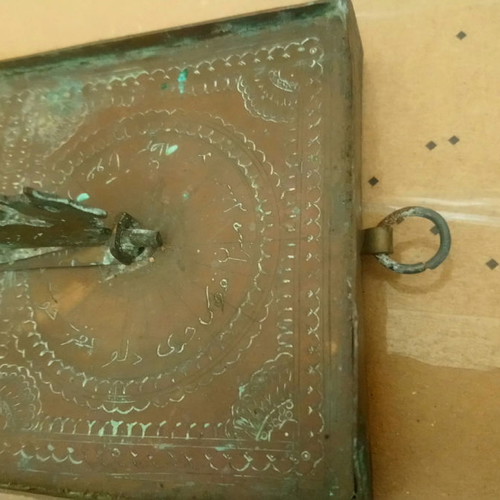 Chinese compass used, military, 18th-19th century handmade