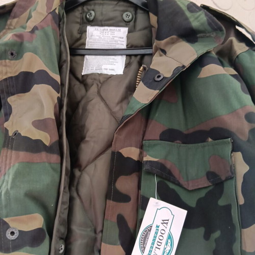 Woodland jacket with removable lining