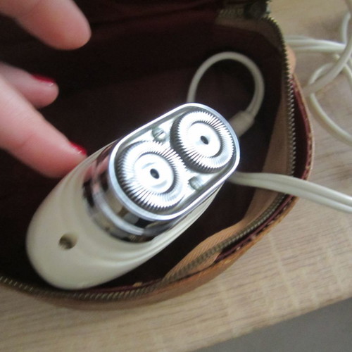 Philips Philishave electric razor used, vintage 1960s