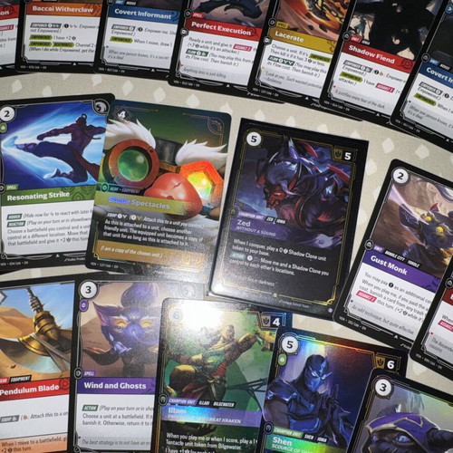 Riftbound Vendetta cards new, uncommon and epic
