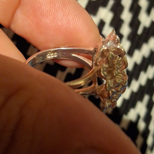 Silver 925 ring small size 5.5-6 new