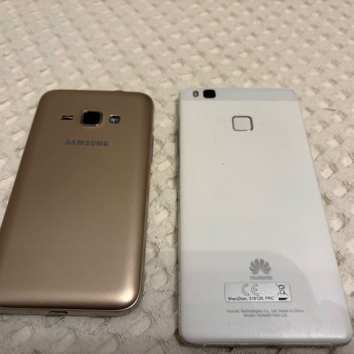 Samsung and Huawei phones