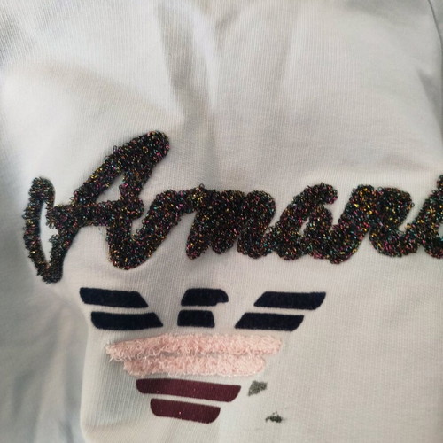 Armani Jeans sweatshirt 12 years old, like new, turquoise