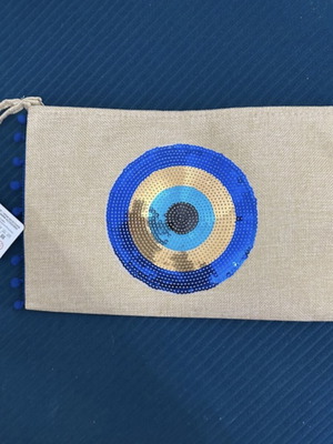 Handbag new for summer beige and blue