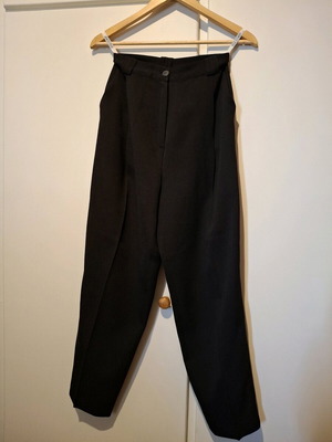 Carrot office pants like new, black, small/medium