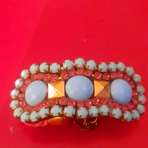 Zara bracelet with stones like new, multicolor
