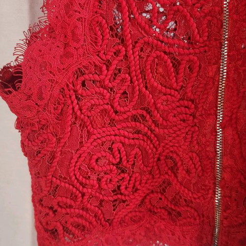chinese dress ladies Brilliance drop Shiny red dress