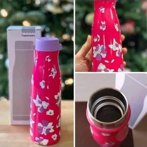 Tupperware metal thermos 410ml new
