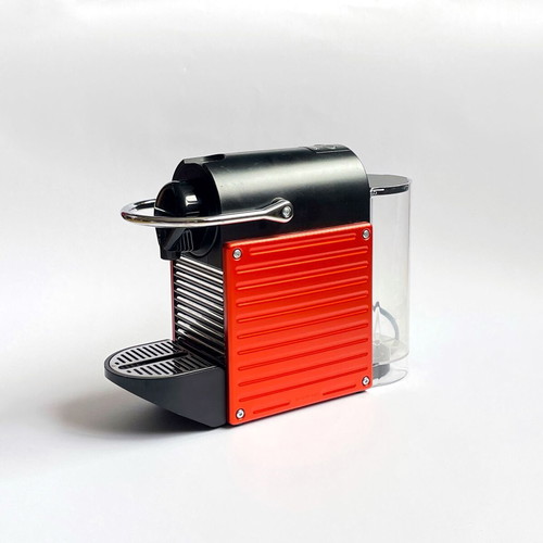 Nespresso Pixie Krups XN304 coffee machine used, red