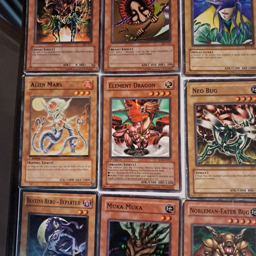 Yugioh cards used, pack of 16