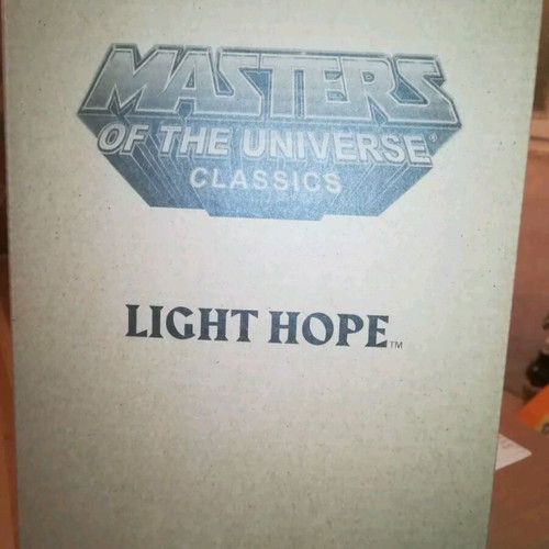 MOTUC He-Man Masters Universe Classics Mattel Mattycollector Light Hope figure new