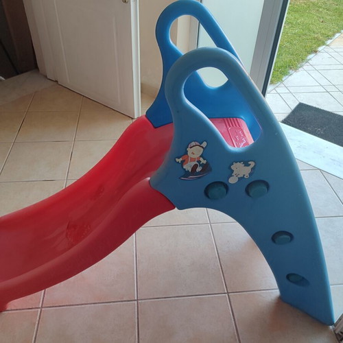 Junior Big plastic children's slide used, 2 steps, 110×54×70 cm
