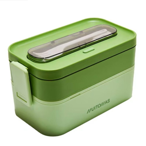 Lunchbox Muitomas με 2 επίπεδα, κατάλληλο για φούρνο μικροκυμάτων