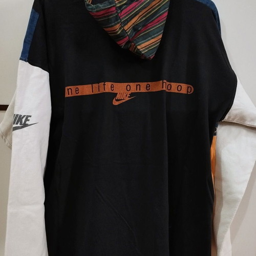 Nike Vintage 90s Alley Hoops - Foul Free Apparel Hoodie Sweatshirt (Rare)
