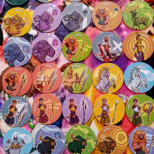 Chipicao Heracles caps used, pack of 72 pieces