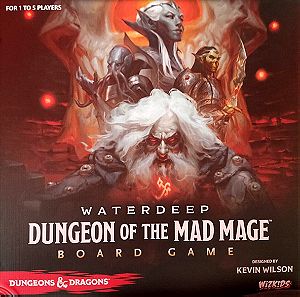 D&D WATERDEEP: DUNGEON OF THE MAD MAGE ADVENTURE SYSTEM BOARD GAME-Premium Edition