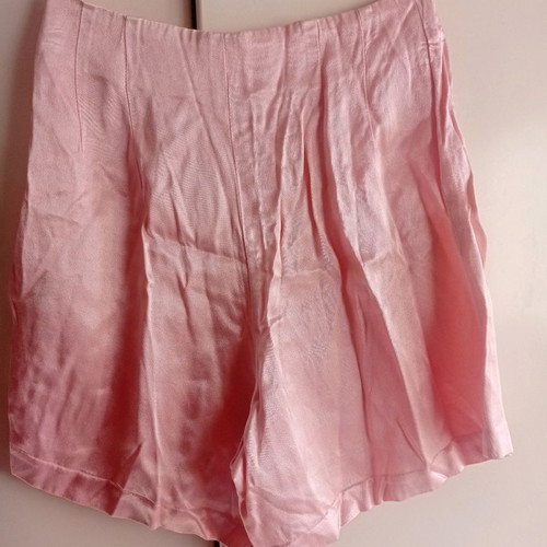 Miss Raxevsky pink shorts used with side zipper