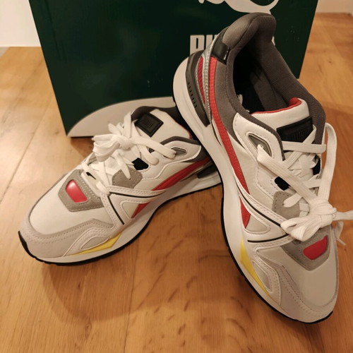 Puma Mirage Mox x Ferrari sneakers new, white and red, size 40.5