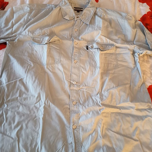 Men's summer shirts like new, pack of 7, large, multicolor