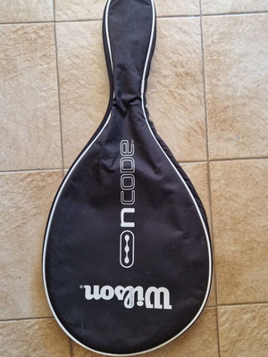 Wilson nCode N6 tennis racket used with cover, 260g, 103 sq in head