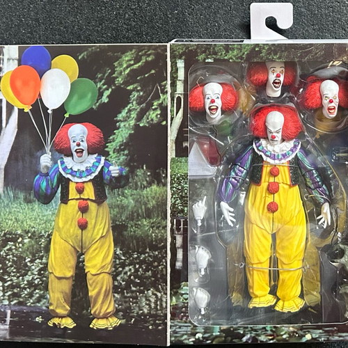 Pennywise 7” IT (1990 Movie) Ultimate Collection Neca Action Figure new