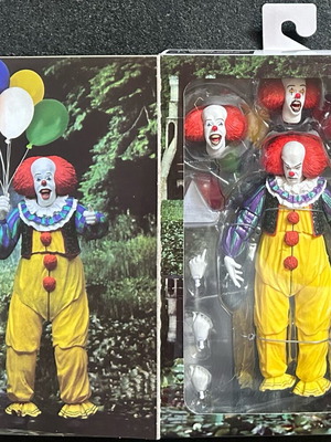 Pennywise 7” IT (1990 Movie) Ultimate Collection Neca Action Figure new