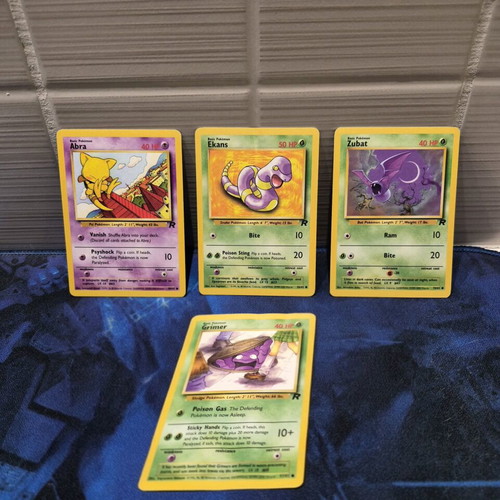 Pokemon Team Rocket 1999 cards used