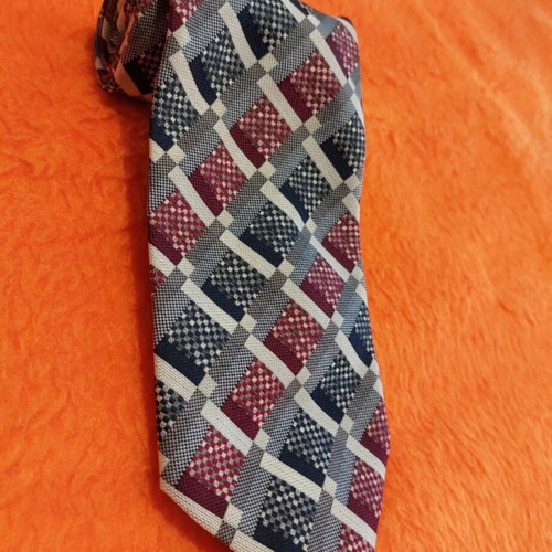 Vintage tie 1990s used, multicolor