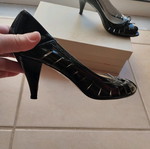 BATA black pumps like new, size 36