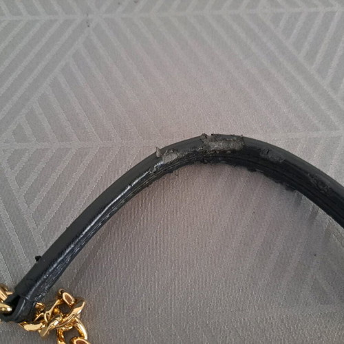 Love Moschino shoulder bag used, worn on edges