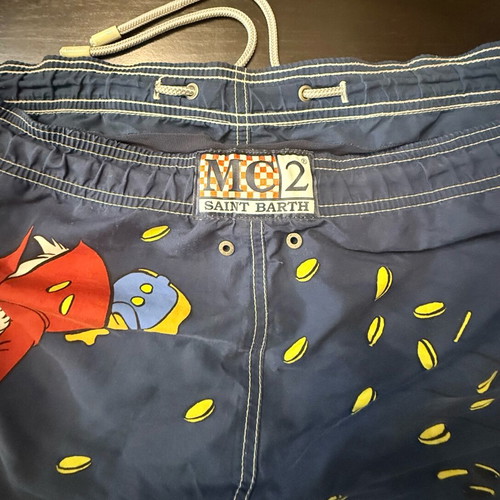 MC2 Saint Barth swim shorts used, size M, multicolor