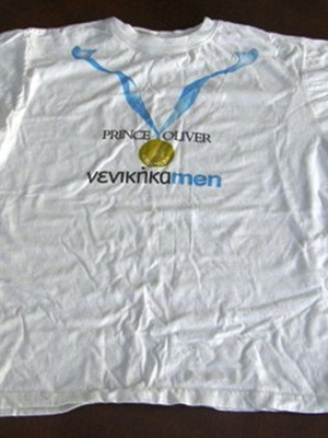 Prince Oliver T-shirt XL Νενικήκαμεν καινούργιο, νίκη Euro 2004
