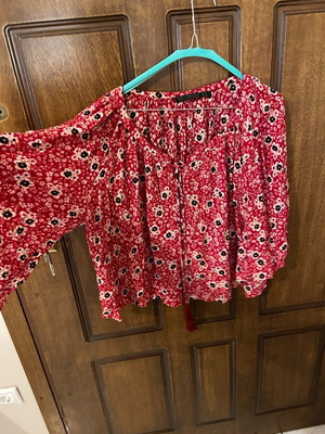 Shirt blouse Zara like new, airy with wide sleeves