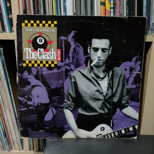 The Clash Should I Stay or Should I Go 12" vinyl record, rock