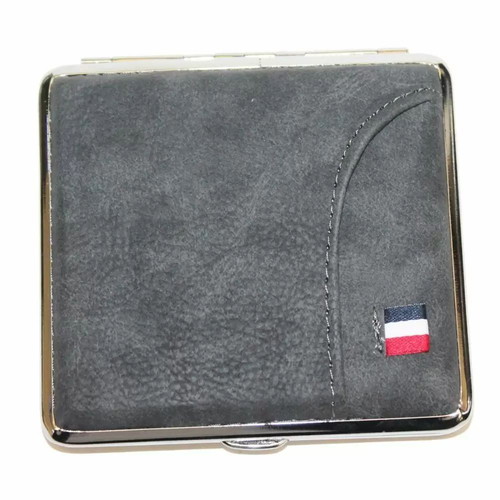 Champ cigarette case for 20 cigarettes grey new