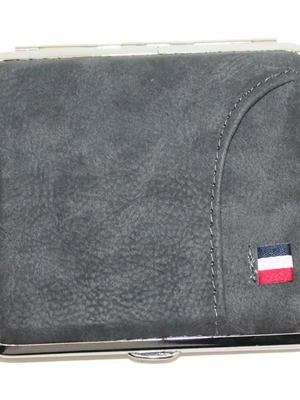 Champ cigarette case for 20 cigarettes grey new